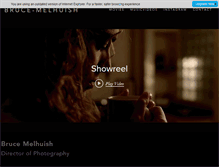 Tablet Screenshot of brucemelhuish.com
